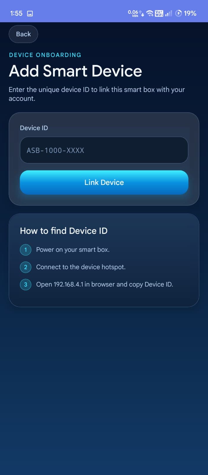 Smart-device onboarding